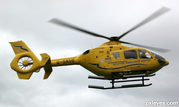 Air Ambulance in Action
